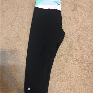 Lululemon cropped leggings